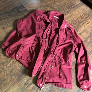 Charlotte Russe Maroon Jacket